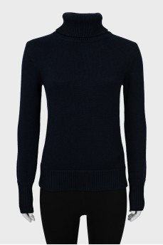 Blue cashmere sweater