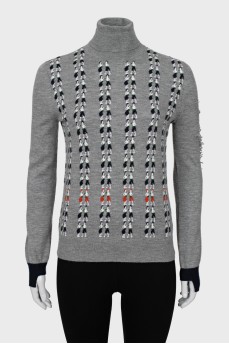 Cashmere golf in print