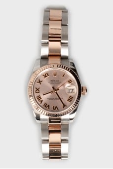 Часы Datejust 31 с розовым золотом