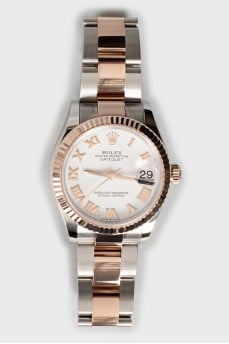 Часы Datejust 31 с розовым золотом