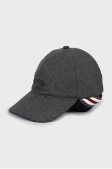 Men's cap with elastic band