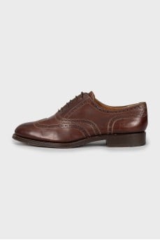Men's brown brogues