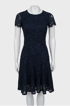 Short sleeve lace dress