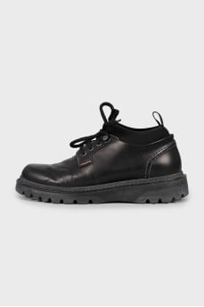 Men's combination lace-up boots
