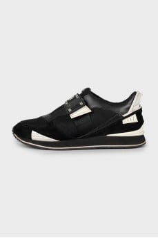 Men's sneakers with fastex fastener