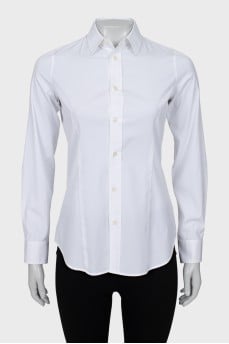 Slim fit white shirt