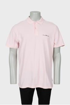 Men's pink polo shirt