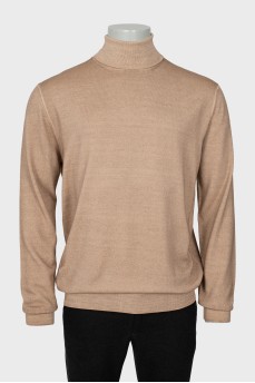 Men's beige golf