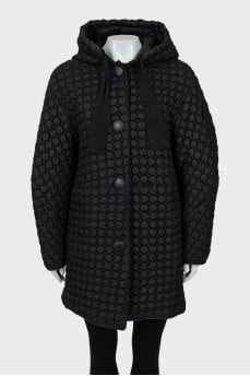 Oversized quilted jacket