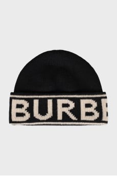 Intarsia Beanie hat