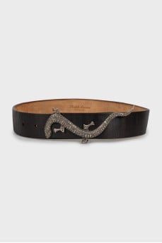 Lizard buckle belt