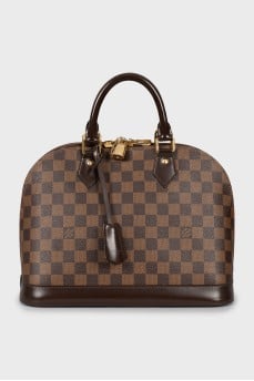 Bag Alma Damier Ebene Canvas