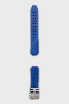 Silicone watch strap