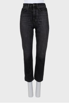 Black Button Down Jeans