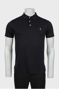 Men's polo shirt with logo