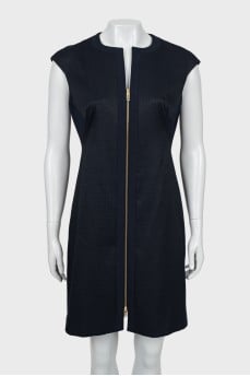 Dress with small print with tag