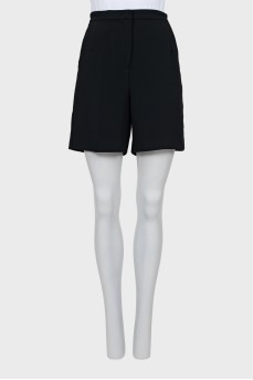 Black high waist shorts