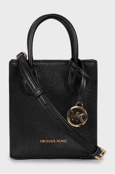 Leather mini crossbody bag