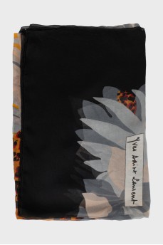 Animal print scarf