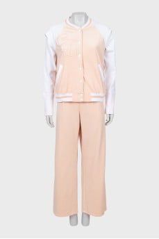Tracksuit with vest