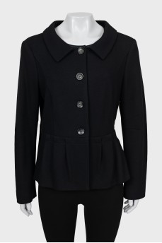 Wool and cashmere jacket