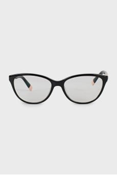 Black prescription glasses