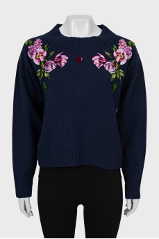Ribbed cashmere sweater