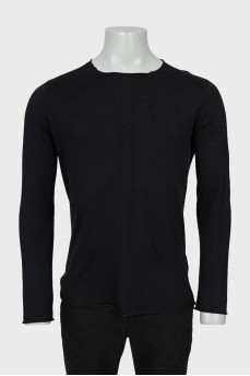 Men's black jumper