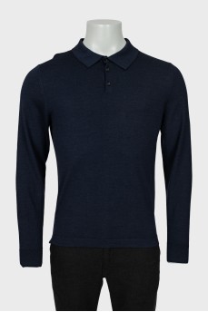 Men's blue jumper