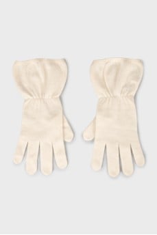 Cashmere knitted gloves