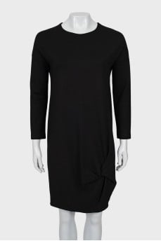 Black shift dress