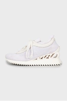 Chunky mesh sneakers