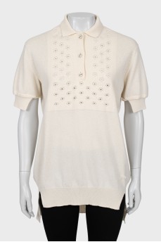 Short Sleeve Cashmere Sweater