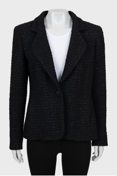 Slim fit tweed jacket