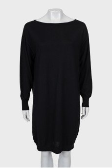 Cashmere and silk dress