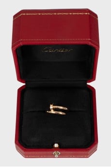 Gold ring Juste un Clou