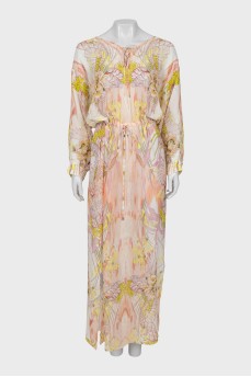 Long sleeve maxi dress
