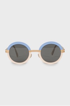Two-tone sunglasses