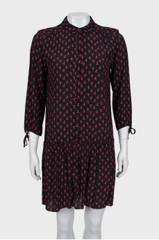 Floral A-line dress
