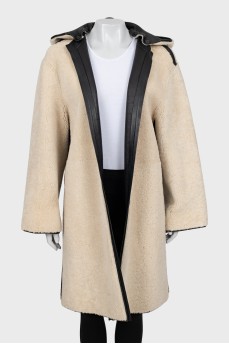 Дублянка зі знімним капюшоном
