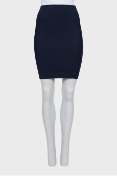 Pencil skirt with decorative seam