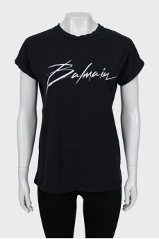 Loose T-shirt with Brned logo