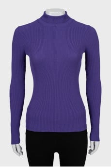 Purple ribbed golf