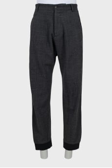 Men's gray joggers