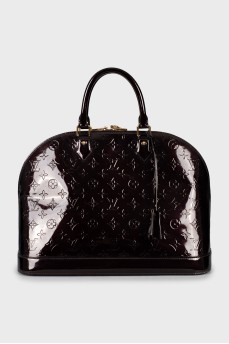 Alma Monogram Vernis tote bag