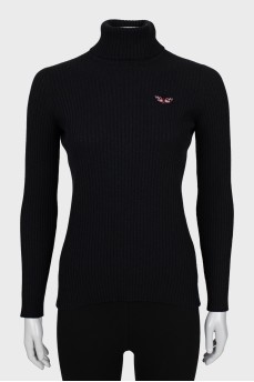 Slim fit ribbed golf