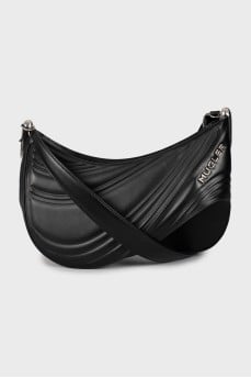 Bag with embossed pattern and tag