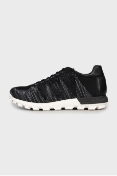 Men's sneakers black and white