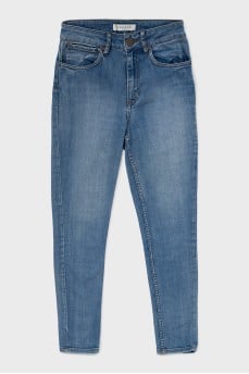 Blue skinny fit jeans