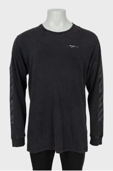 Men's long sleeve with signature print